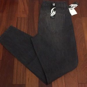NINE WEST Grey Dusk Cigarette Skinny Jeans